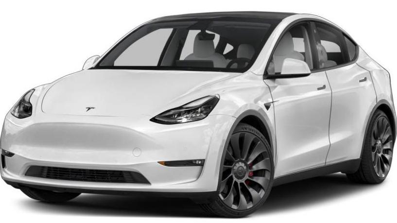 TESLA MODEL Y 2021 5YJYGDEF7MF242990 image